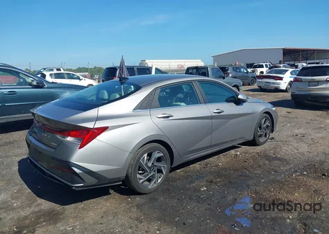 2024 Hyundai Elantra Limited из США, поврежденный, VIN KMHLP4DG7RU840382